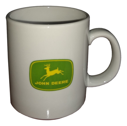 Taza Jarro Mug Verbano De Porcelana Con Logo De John Deere
