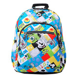 Morral Para Niño Acuarela Disney 100 Personajes L Blanco