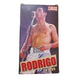 Rodrigo  Bueno En Vivo Vhs Casset Caras