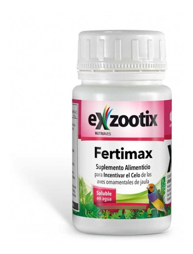 Fertimax Exzootix Incentivar Celo De Aves 80g