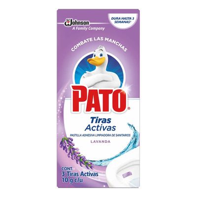 Tiras Activas Pato Limpiador para Sanitarios Fragancia Lavanda 3 Unidades de 10g | MercadoLibre