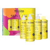 Kit Skin Care Tratamento Anti Acne - 4 Prod.