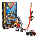 Pista Monster Jam Dino Thunderroarus Con Monster Truck 3+