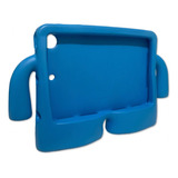 Capa Iantil Para iPad Mini 1 2 3 4 5 6 Emborrachada C/ Cor Azul