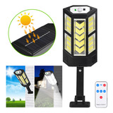 3000w Luminária Solar Parede Balizador Sensor De Presença