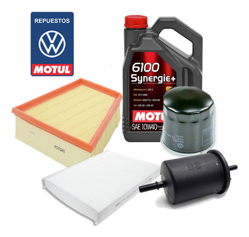 Kit Service Gol Trend 2012 2013 2014 + Aceite Motul 10w40