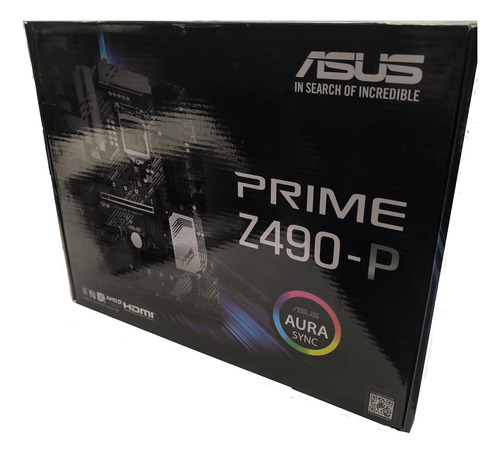 Placa Madre Asus Prime Z490-p + Ssd 250 + 8gb Ram Ddr4 