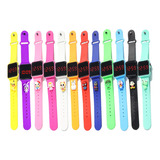 Reloj Pulsera Led Infantil De Dibujos Animados, 20 Piezas