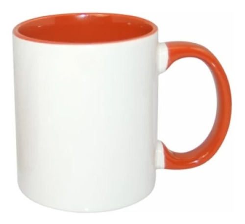 Taza Blanca 11oz Tlp Asa Y Fondo De Color Interno Sublimar24