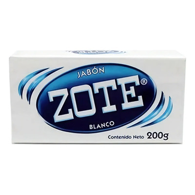 Jabón de Lavandería en Barra Zote Blanco 200g | MercadoLibre