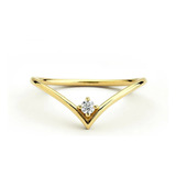 Ouro 18k: Anel Exclusivo Com Diamante Brilhante