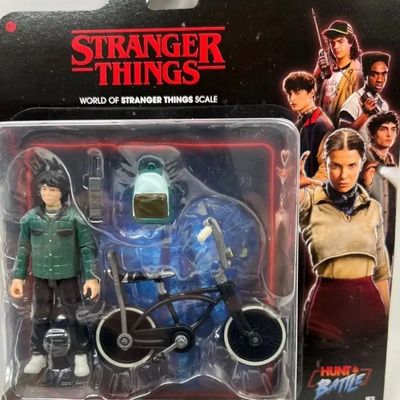 Figura Mike & Bike - World Stranger Things - Hunt & Battle | Envío gratis