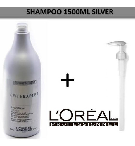 Loreal Serie Expert Magnesium Silver Sh - mL a $150