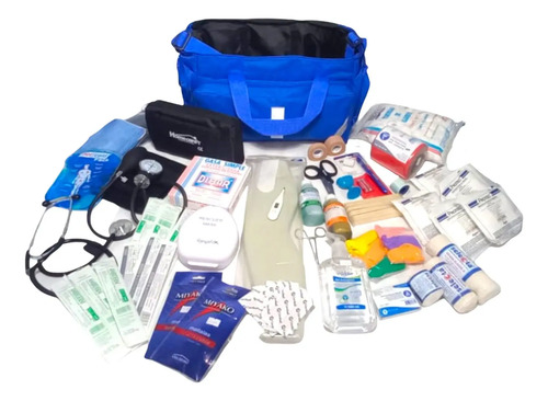 Botiquín Mochila Equipada Kit Primeros Auxilios Paramédico