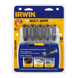 Irwin Extractor De Tornillos Con Adaptador Hexagonal De 1/4'