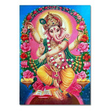 Poster Lámina Decorativa Ganesha Hinduismo Mod3