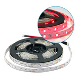 Tira Led Rojo 3528 / 2835 Interior 5m 300led + Fuente 12v