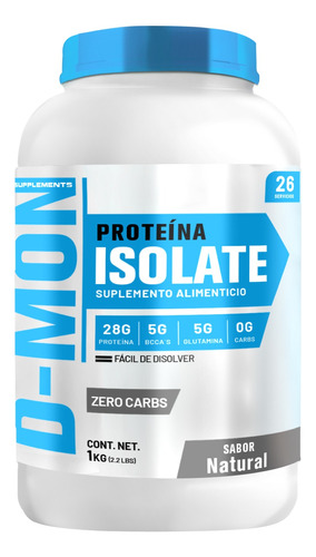 Proteína Whey Hs Hidrolizada Isolate D-mon 1 Kg Sabores