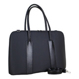 Bolsa Para Notebook Feminina Executiva Grande 15.6 Cor Prada Preto