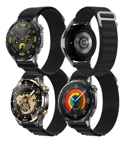 Correa Tela Premium 22mm Para Huawei Watch Gt 6/5/4/3/2/1