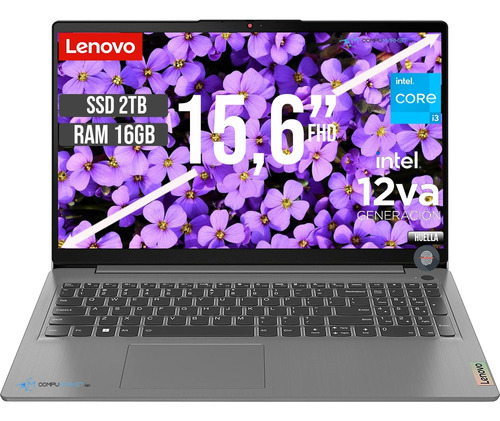 Portatil Lenovo Intel Core I3 1215u Ssd 2tb + Ram 16gb