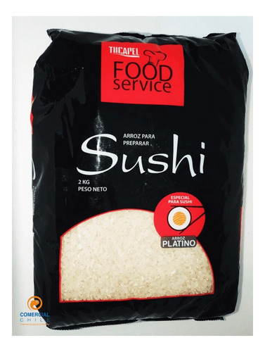 Arroz Food Service P Sushi Tucapel 2kg(1uni)super