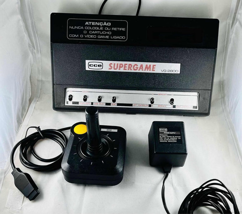 Videogame Supergame Cce Original Vg2800 1 Controle Original
