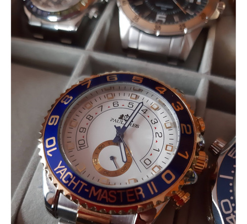 Reloj Mecánico Automatico Paulareis Homenaje Yacht Master Ii