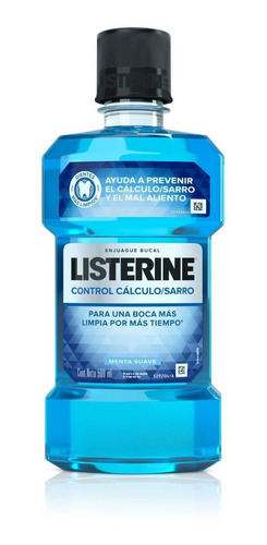 Enjuague Bucal Listerine Control Calculo 500 Ml