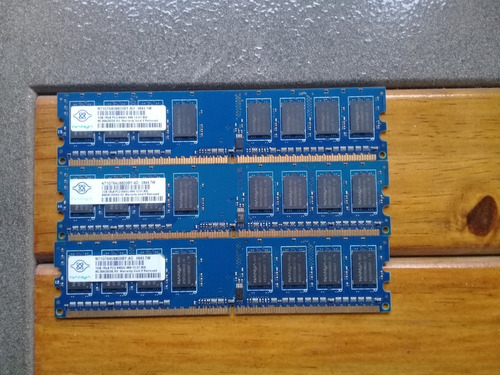 Memoria Nanya 1 Gb Ddr2 Pc 6400 666 Mhz