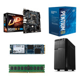 Kit Actualización Intel Pentium G6400 H510 8gb 500gb Gab. Kt