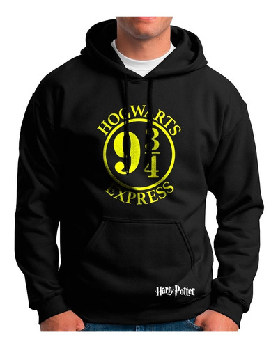 Buzo Hoodie Capota Harry Potter Hogwarts 9 3/4 Correr Camina