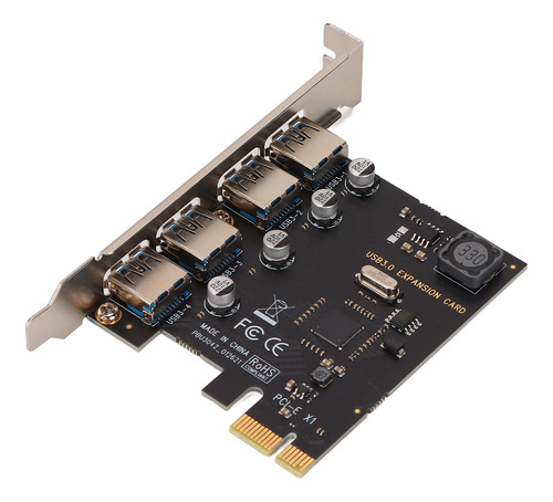 Tarjeta De Expansión Pci E A Usb 3.0 De 4 Puertos De 5 Gbps