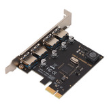 Tarjeta De Expansión Pci E A Usb 3.0 De 4 Puertos De 5 Gbps