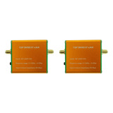 2 Amplificadores Multibanda De 100k-6 Ghz Hf Fm Vhf Rf Pream