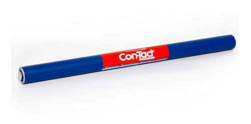 Papel Adesivo Contact Plastico Vinilico Azul Fosco 10m