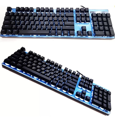 Teclado Mecánico Led Para Jugadores Con Iluminación Profesional M500