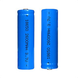 2 X Pila Bateria Recargable 18650 2600mah 3.7v Con Punta