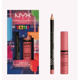 Kit De Brillo Labial Y Lápiz Tetris (tono Angel Food Cake)