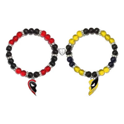 ` // 2 Piezas Pulsera Para Deadpool Y Wolverine Juego U