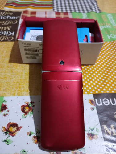 Celular LG 360 Rojo Tapita