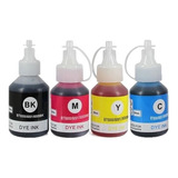 Kit De 4 Tintas Compatible Brothe D60bk Bt5001 C M Y K