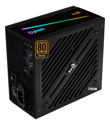 Fuente De Alimentación Pc Aerocool Cylon 700w Full Range 80+