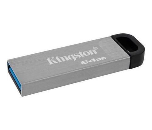 Pendrive Kingston 64gb Dtkn/64gb Kyson Metalico 3.2 200mb/s