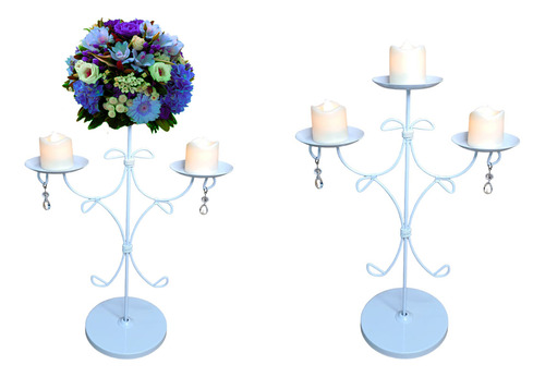 Centros De Mesa Candelabro  Deco  Candelady ..