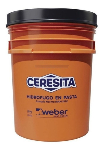 Ceresita Weber Hidrofugo 4 K Pasta Pared Exterior Pisotecho