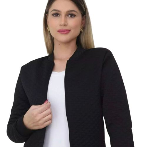 Jaqueta Blusa Feminino Bomber De Frio Matelasse