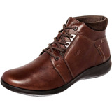 Botin Casual Dama Flexi 25911 Café De Piso 22-26 Piel T7