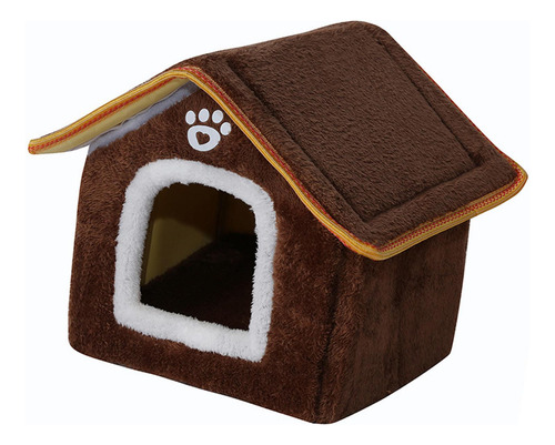 Tienda Para Mascotas, Cama Cueva, Cama Para Gatos, Marrón L