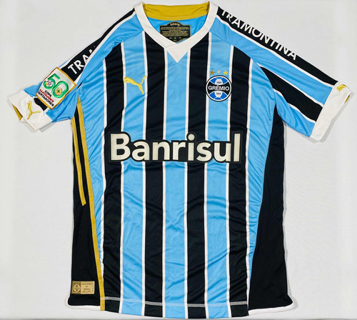 Camisa Jogo Grêmio Libertadores 2009 Tricolor 24 G Puma